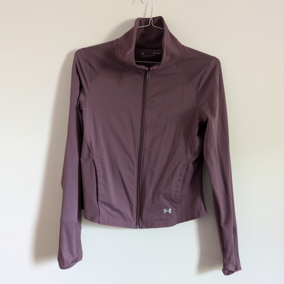 Under Armour Women's Purple Full-Zip Jacket - Picture 4 of 11